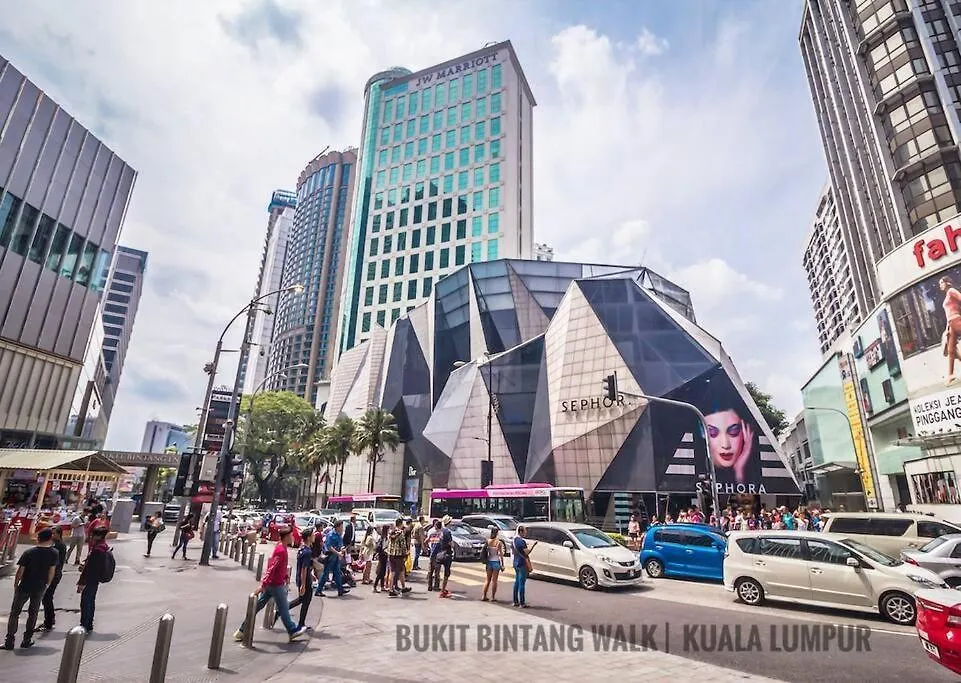 Bukit Bintang Fairlane 1412 For 1-5Pax 1Br Trx Pavilion Kl Kuala Lumpur Apartament