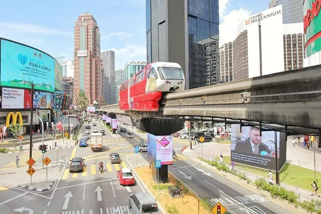 Bukit Bintang Fairlane 1412 For 1-5Pax 1Br Trx Pavilion Kl Kuala Lumpur 0*,  Malezja